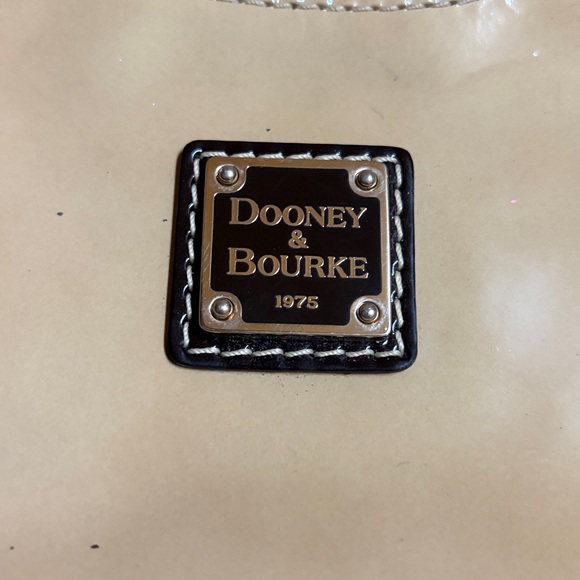 Dooney & Bourke Cream Leather Shoulder Bag mini - Picture 2 of 8